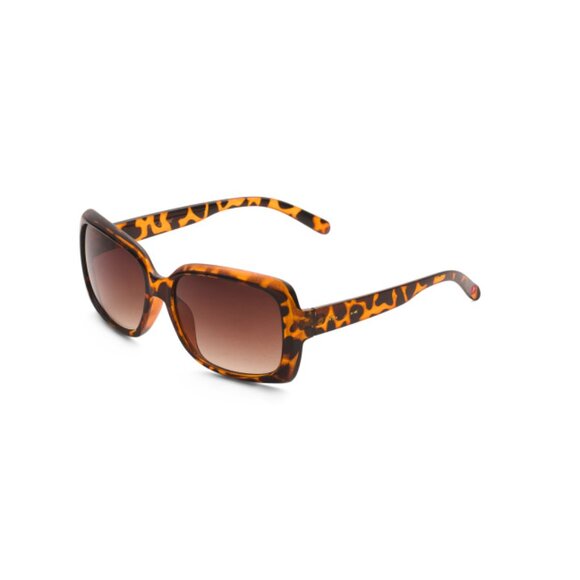 BETSEY JOHNSON tortoise Square Sunglasses - Picture 1 of 2
